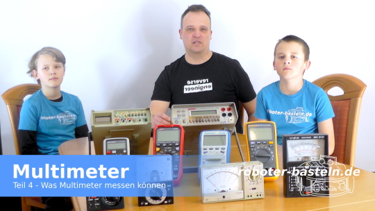 Youtube Video: was Multimeter alles messen können.